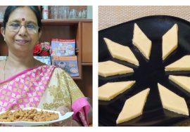 காஜுகத்லி -முந்திரிகத்லி – இனி வீட்டிலேயே சுலபமாக செய்யலாம் With Beginners tips . Mallika Badrinath.