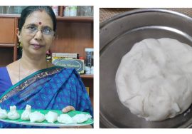 Kozhukattai MelMaavu / கடையில் கிடைக்கும் அரிசிமாவில் கொழுக்கட்டை மேல்மாவு செய்வது எப்படி?