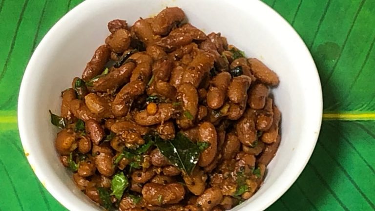 Rajma Sundal  / Red beans Sundal- Iron & Protein rich