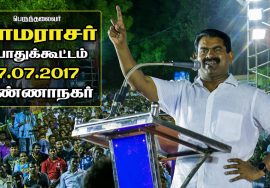 17-07-2017 காமராசர் பொதுக்கூட்டம் – சீமான் எழுச்சியுரை | அண்ணாநகர் | Seeman Kamarajar Annanagar
