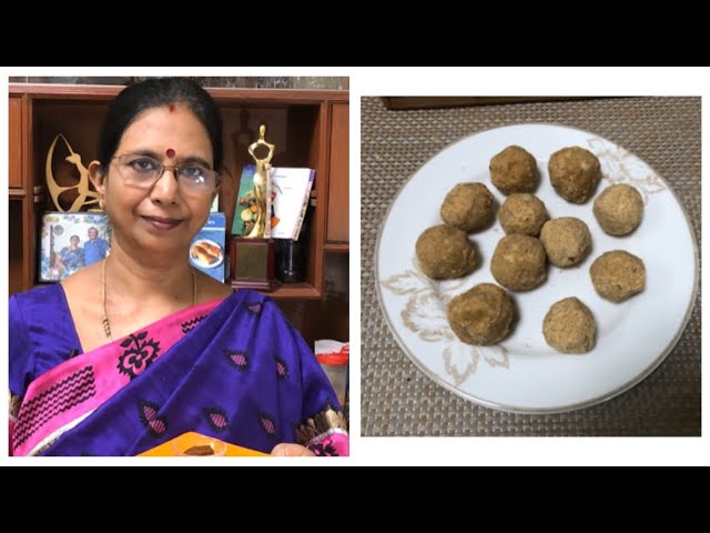 புத்தாண்டு ஸ்பெஷல் – Healthy Roastedgram Laadu/ பொட்டுக்கடலை லாடு -புரதம், இரும்புச்சத்து மிகுந்தது.