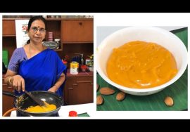 பாதாம் அல்வா எல்லோருக்கும் பிடிக்கும் இனி வெளியில் வாங்காமல் வீட்டிலேயே செய்யலாம் / Badam Halwa
