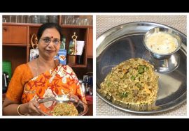 Mint Rice/ புதினா சாதம் . இது ஒன்றே  போதும் மதிய உணவிற்கு – எல்லோருக்கும் பிடிக்கும்.Lunchbox Recipe