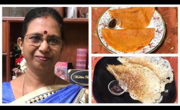 Tomato Dosa and Kambu Rawa Dosa / தக்காளி தோசை & கம்பு ரவா தோசை / Millet Rawa Dosai