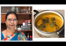 மைசூர் ரசம்/ மல்லிகா பத்ரிநாத் சமையல்  . /Mysore Rasam – Lunch – With rice .