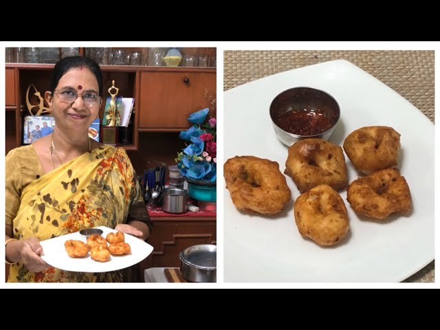 Onion Vadai / மொறு மொறு வெங்காய வடை – யாருமே வேண்டாமென்று சொல்ல மாட்டார்கள்