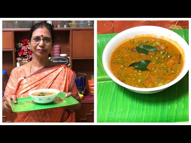 Pattani Sabji – Karnataka Style  கர்நாடக பட்டாணி சப்ஜி- அரிசி மாவு ரொட்டியுடன் சாப்பிடலாம்