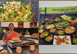 Nutri Salad/அவல் சாலட்/Sprouts vegetable Salad/Calcium, Iron & Protein Rich Salad -Mallika Badrinath