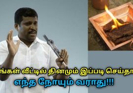 உங்கள் வீட்டில் இப்படி செய்தால் எந்த நோயும் வராது | Healer Baskar speech on benefits of cow dung
