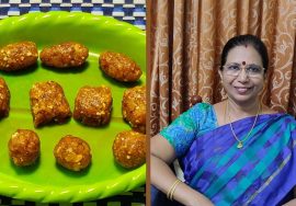 #Shorts42:Dry fruit Burfi cum laadu- இந்த இனிப்பிற்கு சர்க்கரை, வெல்லம்   இல்லை-Mallika Badrinath