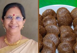#Shorts 43:Chimbili with Sesame & flaxseeds-Calcium&Iron rich / ஆளிவிதை சிம்பிலி- Mallika Badrinath