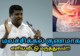 மலச்சிக்கல் குணமாக எளிய வீட்டு மருத்துவம் | Healer Baskar speech on constipation home remedy