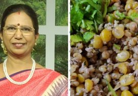 #Shorts 67: நவராத்திரி- கடலைப்பருப்பு வெள்ளைச்சோள மிளகு சுண்டல்   கூடுதல் சத்துக்கள் தரும்.