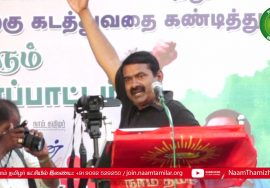 குமரி மக்கள் வெள்ளத்தில் சீமான் கண்டனவுரை | மாபெரும் கண்டன ஆர்ப்பாட்டம் #SaveKumariMountains Protest