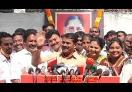 19-12-2021 சீமான் செய்தியாளர் சந்திப்பு -முத்தமிழ்க்காவலர் கி.ஆ.பெ.விசுவநாதம் நினைவுநாள் #SeemanLIVE