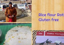 #Shorts 88 : Gluten free Rice flour Roti / அரிசி மாவு ரொட்டி