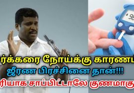சர்க்கரை நோயை குணமாக்க எளிய வழி | Healer Baskar speech on remedy for diabetes