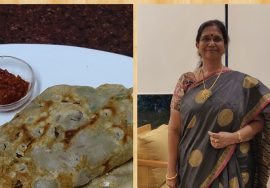 #Shorts 91:கம்பு வெங்காய ரொட்டி/ Pearl millet Roti – Mallika Badrinath