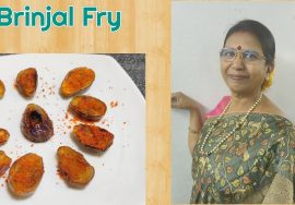 #Shorts :Brinjal Fry – கத்திரிக்காயை வதக்கலாம் பொரிக்கலாம் இப்படியும் செய்யலாம் – Mallika Badrinath