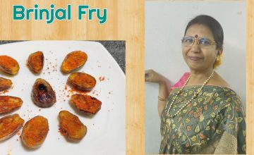 #Shorts :Brinjal Fry – கத்திரிக்காயை வதக்கலாம் பொரிக்கலாம் இப்படியும் செய்யலாம் – Mallika Badrinath