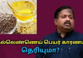நல்லெண்ணெய் பெயர் காரணம் இதுதான் | Dr.Sivaraman speech on health benefits of gingelly oil