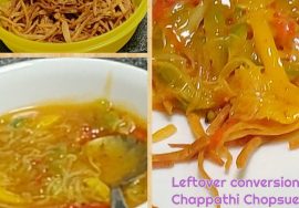 #Shorts 104-Chappathi Secehwan Chop- suey- Leftover conversion – Mallika Badrinath