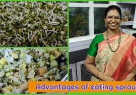 #Shorts 157#Advantages of eating bean sprouts- ஆரோக்கியம் தரும் முளை பயறு-Mallika Badrinath