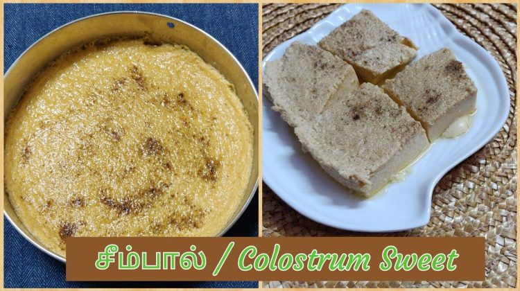 #Shorts 167 – சீம்பாலை இப்படியும் செய்யலாம் / Colostrum sweet – Mallika Badrinath
