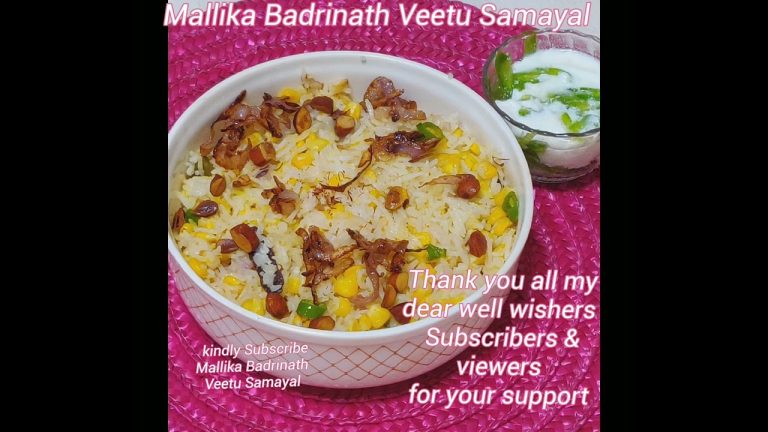 Thanks giving to  all  Subscribers & Viewers by  Mallika Badrinath .