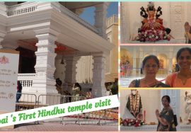 #Shorts 176#Dubai temple visit | First Hindhu temple in Dubai – Mallika Badrinath