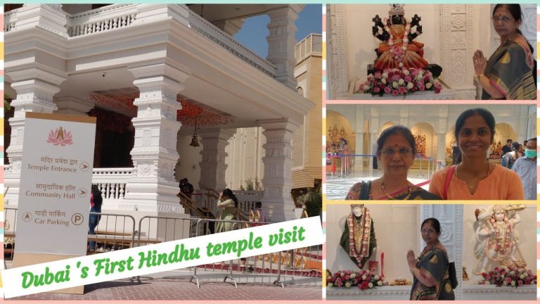 #Shorts 176#Dubai temple visit | First Hindhu temple in Dubai – Mallika Badrinath