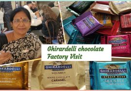 Ghirardelli Square – Chocolate factory visit in San Francisco – Mallika Badrinath
