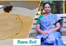 #Shorts 182 – Rawa Roti – ரவையிலும் சுவையான ரொட்டி சுடலாம் – மல்லிகா  பத்ரிநாத்