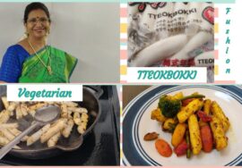 இப்படியும் டிபன் செய்திருக்கின்றீர்களா?korean food TTEOKBOKKI – Fushion Vegetarian Mallika Badrinath